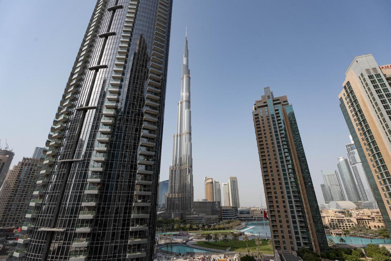 Ina Homes - Act 1 Full Burj Khalifa And Fountain Views ドバイ エクステリア 写真