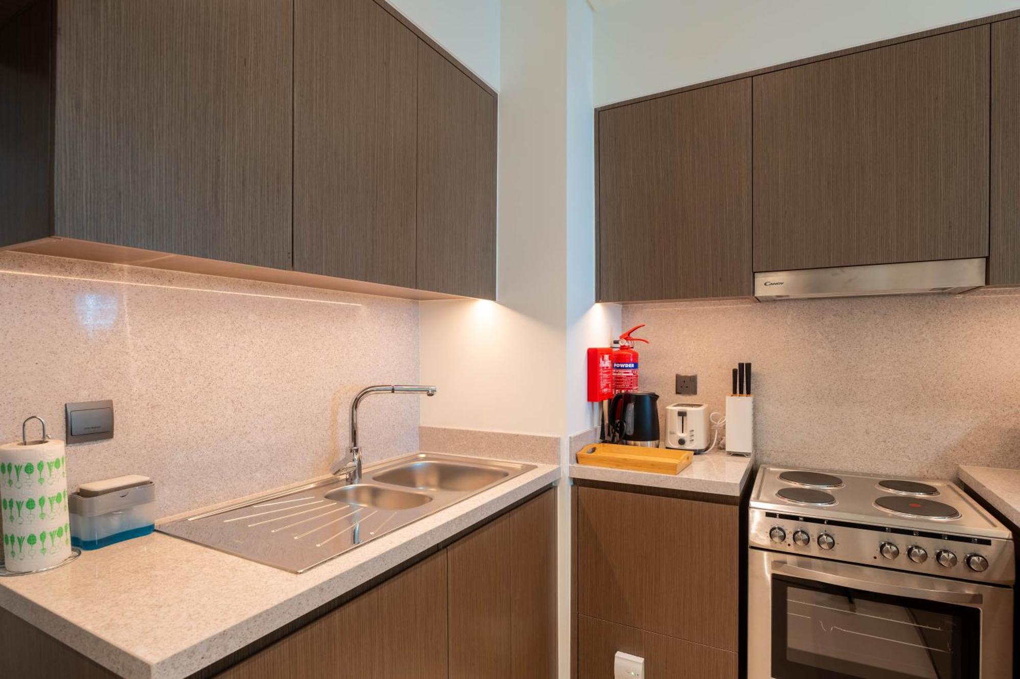 Ina Homes - Act 1 Full Burj Khalifa And Fountain Views ドバイ エクステリア 写真